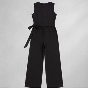 Banana Republic Elegant Black Sleeveless Jumpsuit